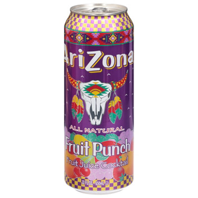AriZona Fruit Juice Cocktail Fruit Punch - 22 Fl. Oz.