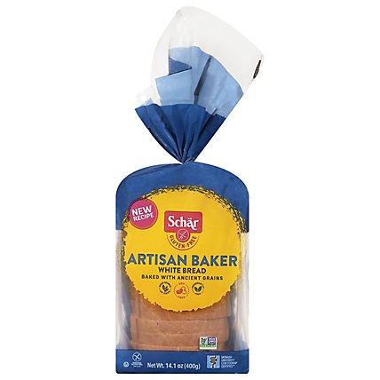 Schar Bread Artisan Baker Gluten Free White - 14.1 Oz - Image 3