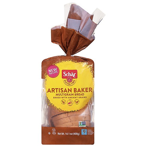 Schar Bread Artisan Baker Gluten Free Multigrain - 14.1 Oz