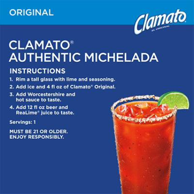Clamato Cocktail Tomato The Original - 32 Fl. Oz. - Image 5