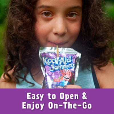 Kool-Aid Jammers Grape Flavored Drink - 10 - 6 Fl. Oz. - Image 2
