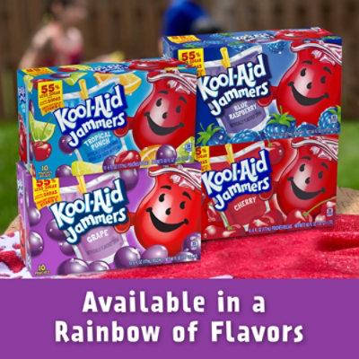 Kool-Aid Jammers Grape Artificially Flavored Drink Pouches - 10-6 Fl. Oz. - Image 6