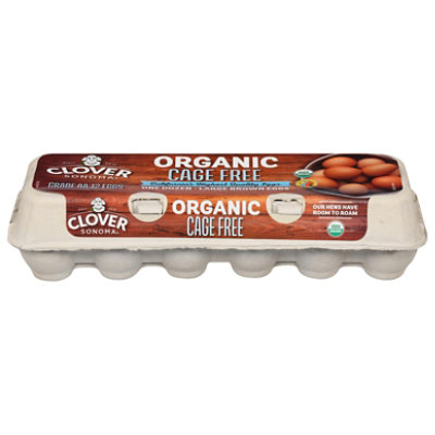 Clover Organic Eggs Large Brown - 12 Count - Image 2