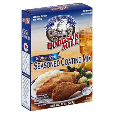 Hodgson Mill Coating Mix Seasoned Gluten Free - 10 Oz