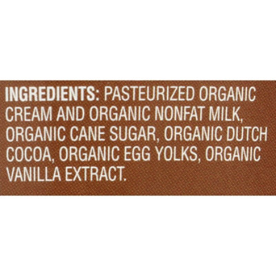 Straus Family Creamery Dutch Chocolate Ice Cream Organic - 1 Pint - Image 4