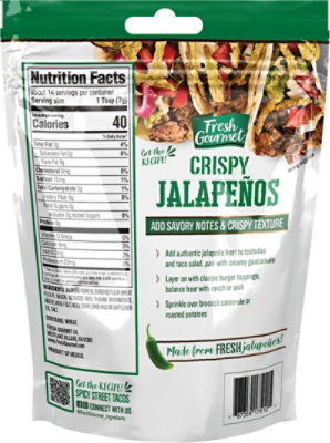 Fresh Gourmet Crispy Jalapenos Crunchy Toppings - 3.5 Oz - Image 6