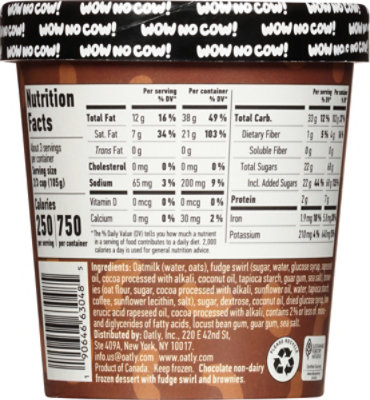 Oatly Fudge Brownig Frozen Dessert - 16 Oz - Image 6