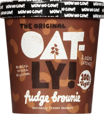 Oatly Fudge Brownig Frozen Dessert - 16 Oz - Image 2