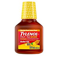 Tylenol Warming Cough & Congestion Honey Lemon Daytime Syrup - 8 Oz - Image 2