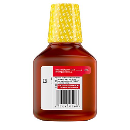 Tylenol Warming Cough & Congestion Honey Lemon Daytime Syrup - 8 Oz - Image 4