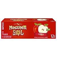 Manzanita Sol Soda Apple - 12-12 Fl. Oz. - Image 3