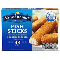 Van de Kamp's Frozen Fish Sticks Made With 100% Real Fish 44 Count - 24.6 Oz - Image 2