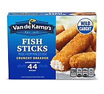 Van de Kamp's Frozen Fish Sticks Made With 100% Real Fish 44 Count - 24.6 Oz