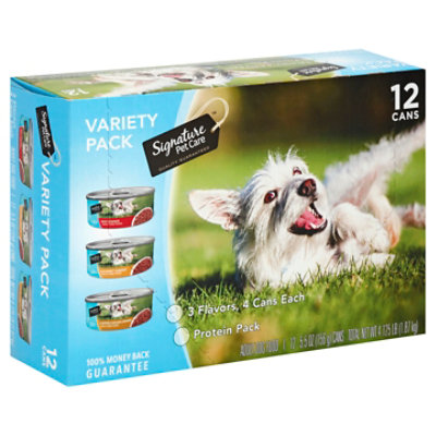 Signature pet 2025 care dog food