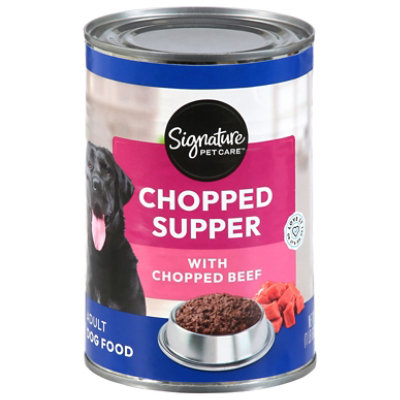 signature pet care dog food