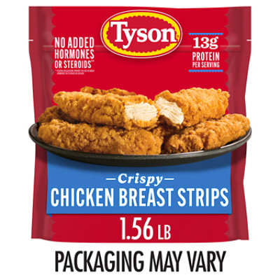 Tyson Frozen Crispy Chicken Breast Strips Bag - 1.56 Lb - Image 2