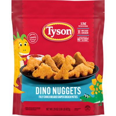 Tyson Fully Cooked Whole Grain Breaded Frozen Chicken Fun Nuggets - 29 ...