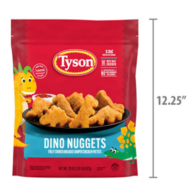 Tyson Fully Cooked Whole Grain Breaded Frozen Chicken Fun Nuggets - 29 Oz - Image 5