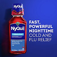 Vicks DayQuil NyQuil Medicine For Cold Flu & Congestion Syrup - 2-12 Fl. Oz. - Image 4