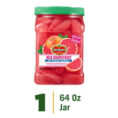 Del Monte SunFresh Red Grapefruit No Sugar Added - 64 Oz