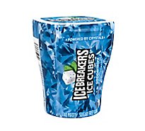 ICE BREAKERS Gum Ice Cubes Sugar Free Peppermint Pack - 40 Count