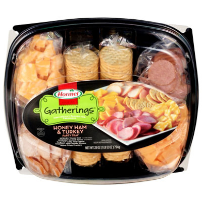 Hormel Gatherings Hard Salami & Pepperoni Party Tray - 28 Oz - Image 3