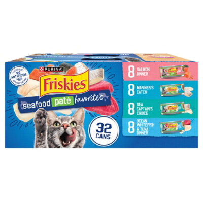 Friskies ocean whitefish clearance and tuna pate 13oz