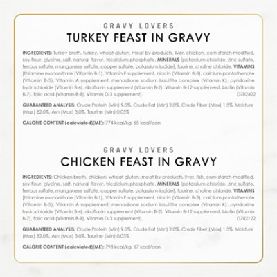 Fancy Feast Cat Food Wet Gravy Lovers Turkey In Roasted Turkey Gravy - 24-3 Oz - Image 4