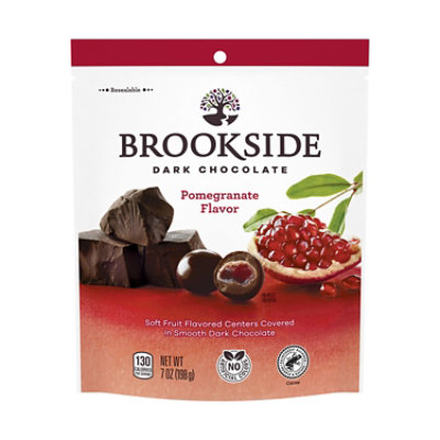 Brookside Dark Chocolate And Pomegranate Flavored Snacking Chocolate Bag - 7 Oz - Image 1