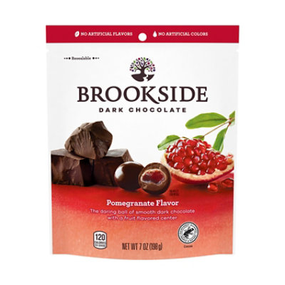 Brookside Dark Chocolate Pomegranate and Fruit Flavors - 7 Oz