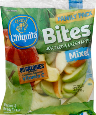 Chiquita Bites Juicy Red & Green Apple Family Pack - 14 Oz - Image 2