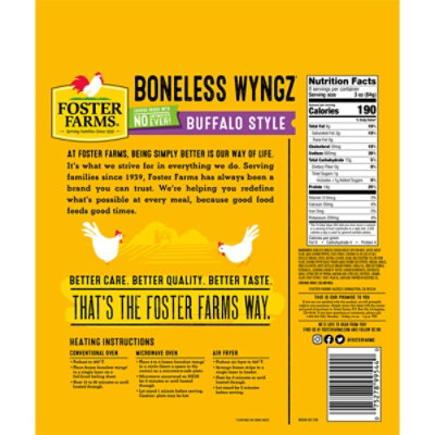 Foster Farms Chicken Breast Bites Buffalo - 24 Oz - Image 8
