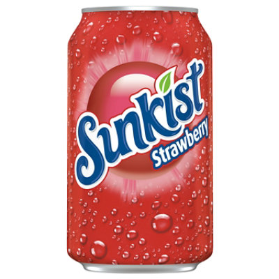 Sunkist Strawberry Soda In Cans - 12-12 Fl. Oz. - Image 5