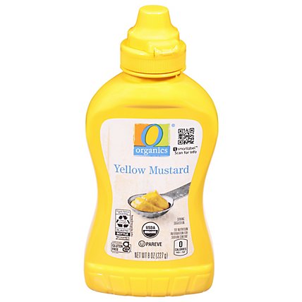 O Organics Mustard Organic Yellow - 8 Oz - Image 4