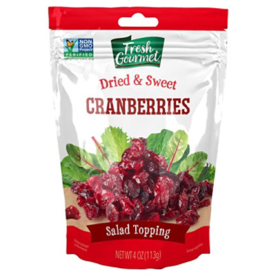 Fresh Gourmet Dried & Sweet Cranberries - 4 Oz - Image 3