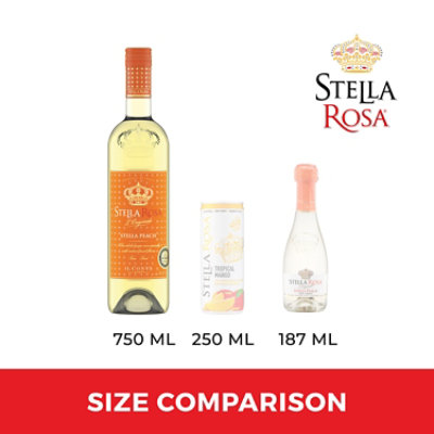 Stella Rosa Peach Semi Sweet White Wine - 750 Ml - Image 4