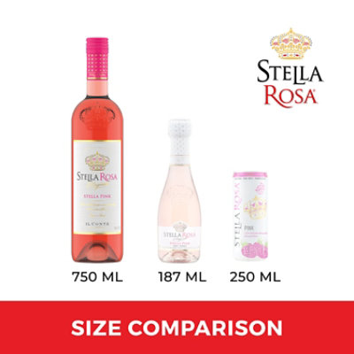 Stella Rosa Pink Semi Sweet Rose Wine - 750 Ml - Image 4