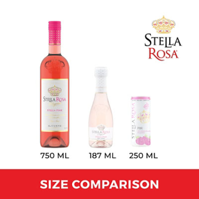 Stella Rosa Pink Semi Sweet Rose Wine - 750 Ml - Image 5