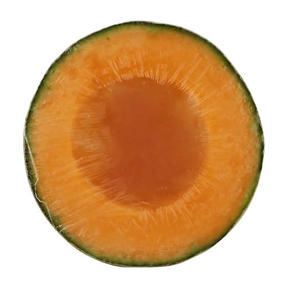Cantaloupe Melon 1/2 Cut Wrapped