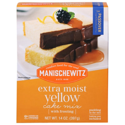 Manischewitz Cake Mix Extra Moist Yellow - 14 Oz - Image 3