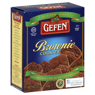 Gefen Brownie Cookies Gluten Free - 5.3 Oz - Image 1