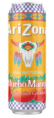 AriZona Fruit Juice Cocktail Mucho Mango - 22 Fl. Oz. - Image 1