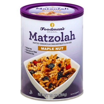 Foodmans Matzolah Maple Nut Granola - 10 Oz - Image 1