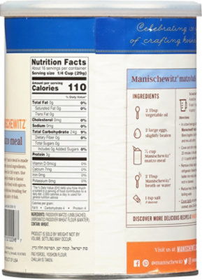 Manischewitz Matzo Meal Unsalted - 16 Oz - Image 6