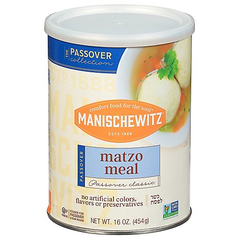 Manischewitz Matzo Meal Unsalted - 16 Oz
