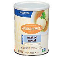 Manischewitz Matzo Meal Unsalted - 16 Oz