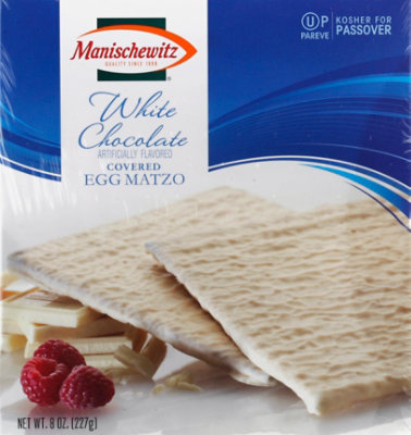 Manischewitz Egg Matzo Covered White Chocolate - 8 Oz - Image 2