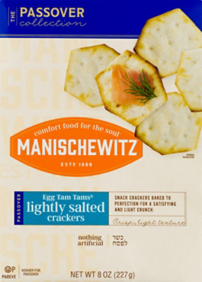 Manischewitz Tam Tam Crackers - 8 Oz