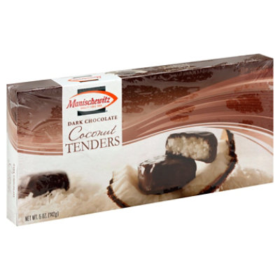 Manischewitz Dark Chocolate Coconut Tenders - 5 Oz - Image 1