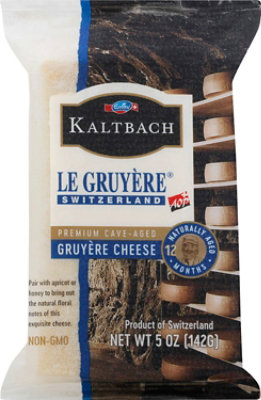 Emmi Cheese Gruyere Cave Aged Kaltbach - 5 Oz - Image 1